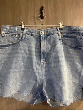 Madewell Light Blue Denim Cutoff Jean Shorts